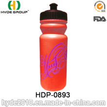 Botella de agua de 600ml moda PE plástico deportes (HDP-0893)